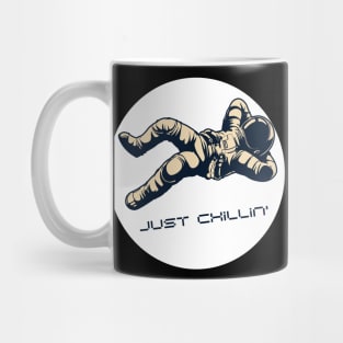 Astronaut in Space Suit Just Chillin Mug
